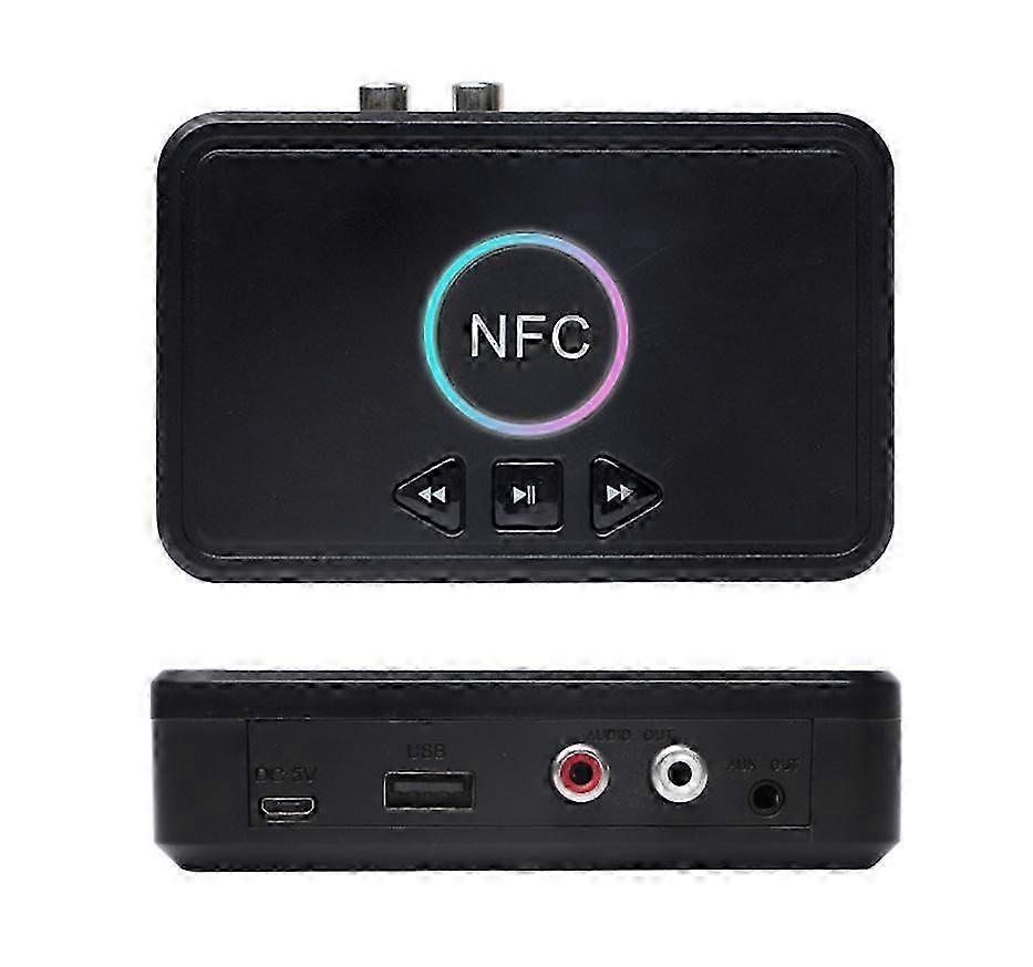 Bluetooth adapter, 3.5mm RCA speaker receiver, NFC Bluetooth audio receiver