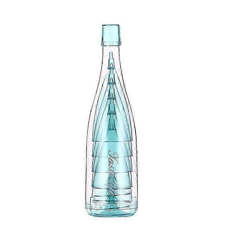BPA-Free Stackable Plastic Champagne Glasses