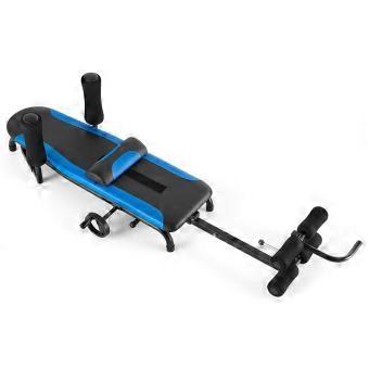 Inversionsbord, 159 kg kapacitet, justerbara armstöd
