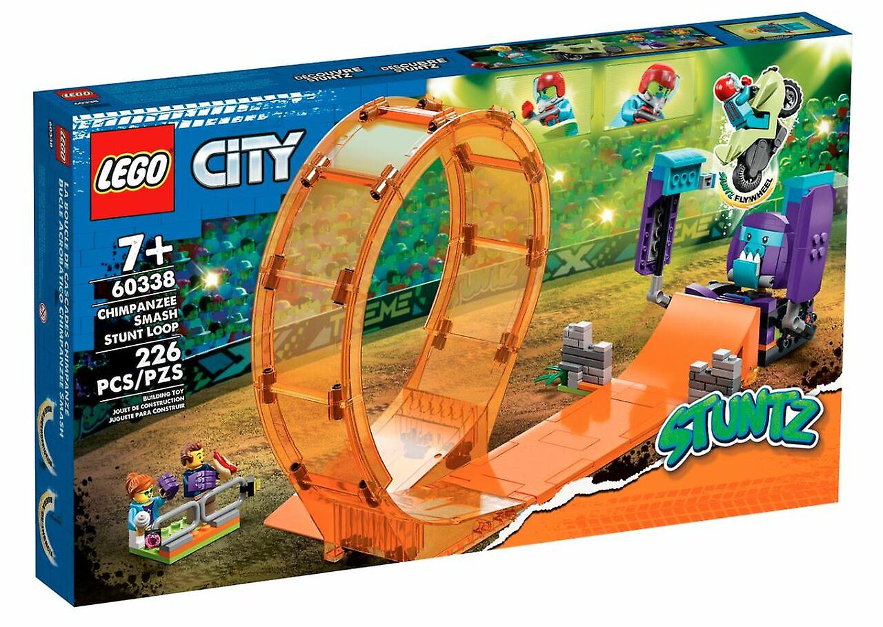 LEGO City Stuntz Smashing Chimpansee Stunt Loop