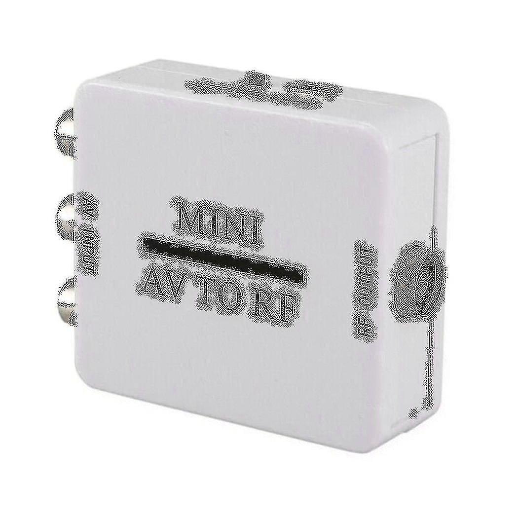Mini HD Video Converter Box Rca Av Cvsb la Rf Video Adapter Converter