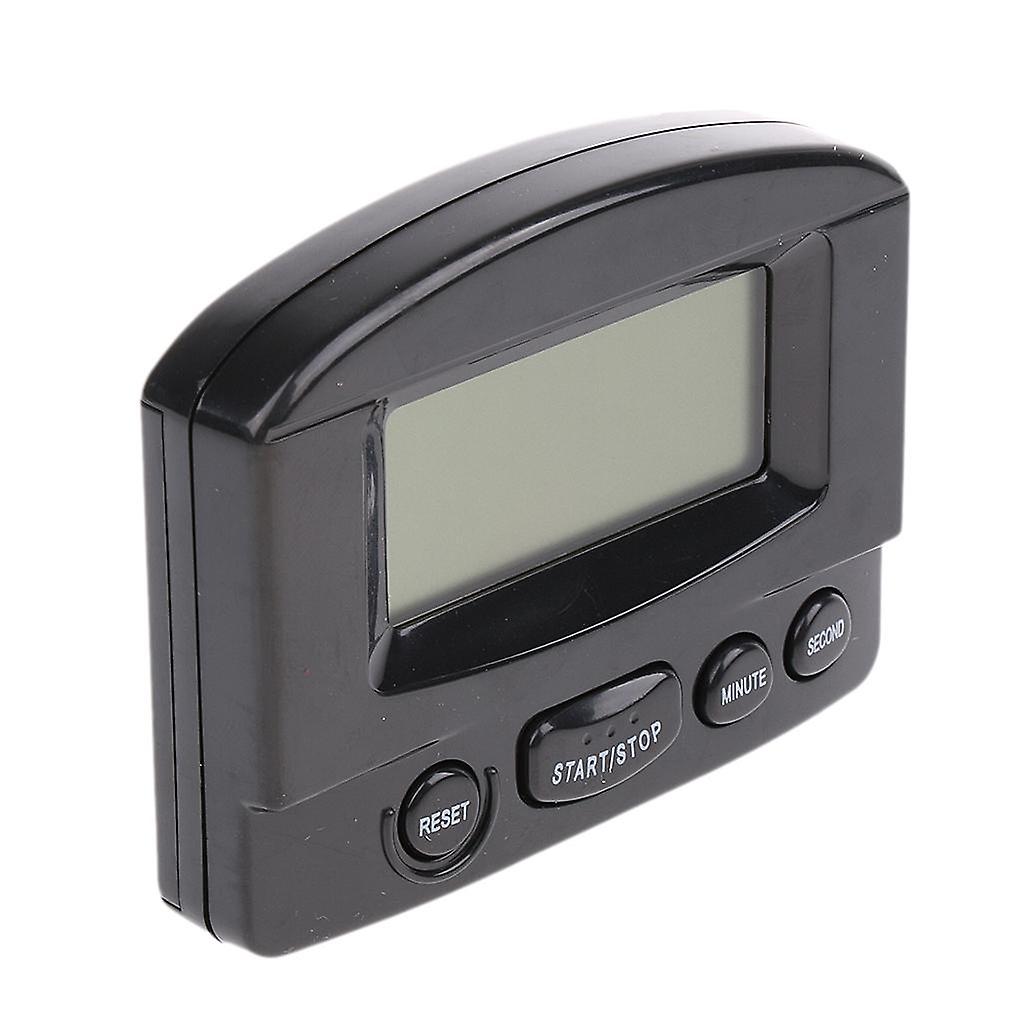Kitchen Electronic LCD Digital Timer Cooking Alarm Reminder Countdown Black