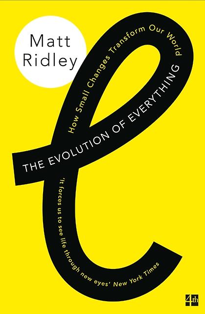 The Evolution Of Everything by Matt Ridley Paperback Book