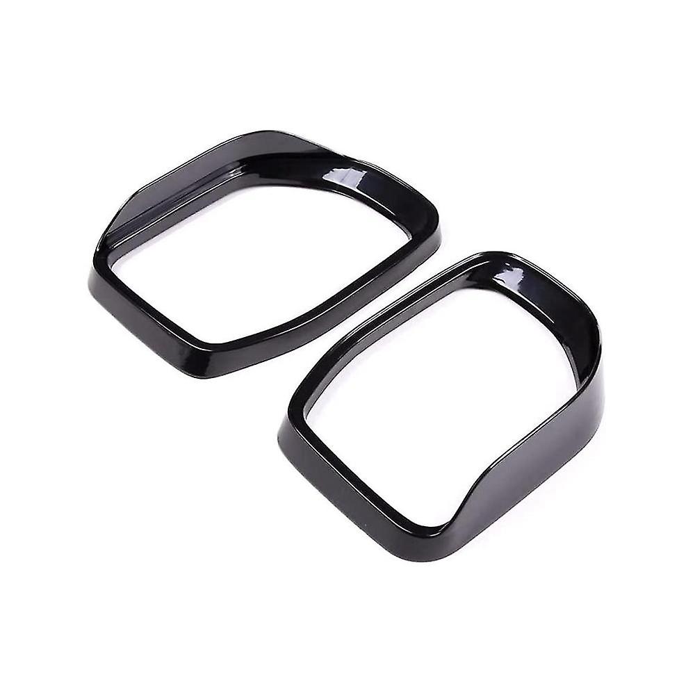 Side Rearview Mirror Rain Eyebrow Frame Decorative For 2022 Accessories (black)