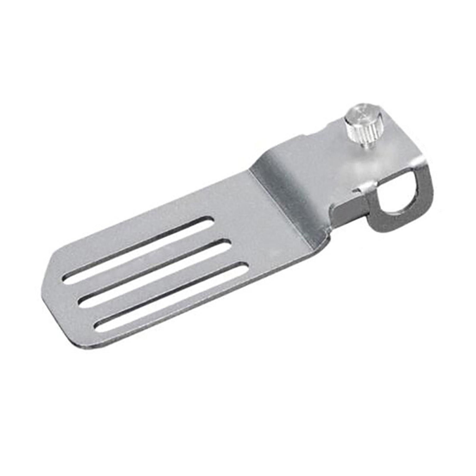 Tape Measure Marker Corrosion Resistant Reusable Rust-proof Oxidized Surface 3 Slots Wide Application Metal Tape Measure Marker Scribing Pencil