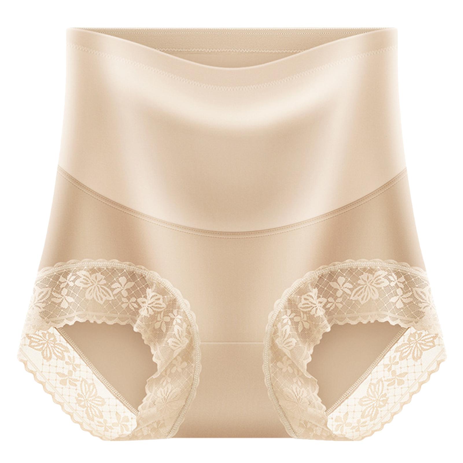 Ladies Ice Silk Cotton Briefs Women Soft Breathable Briefs For Daily Party Casual Wearing