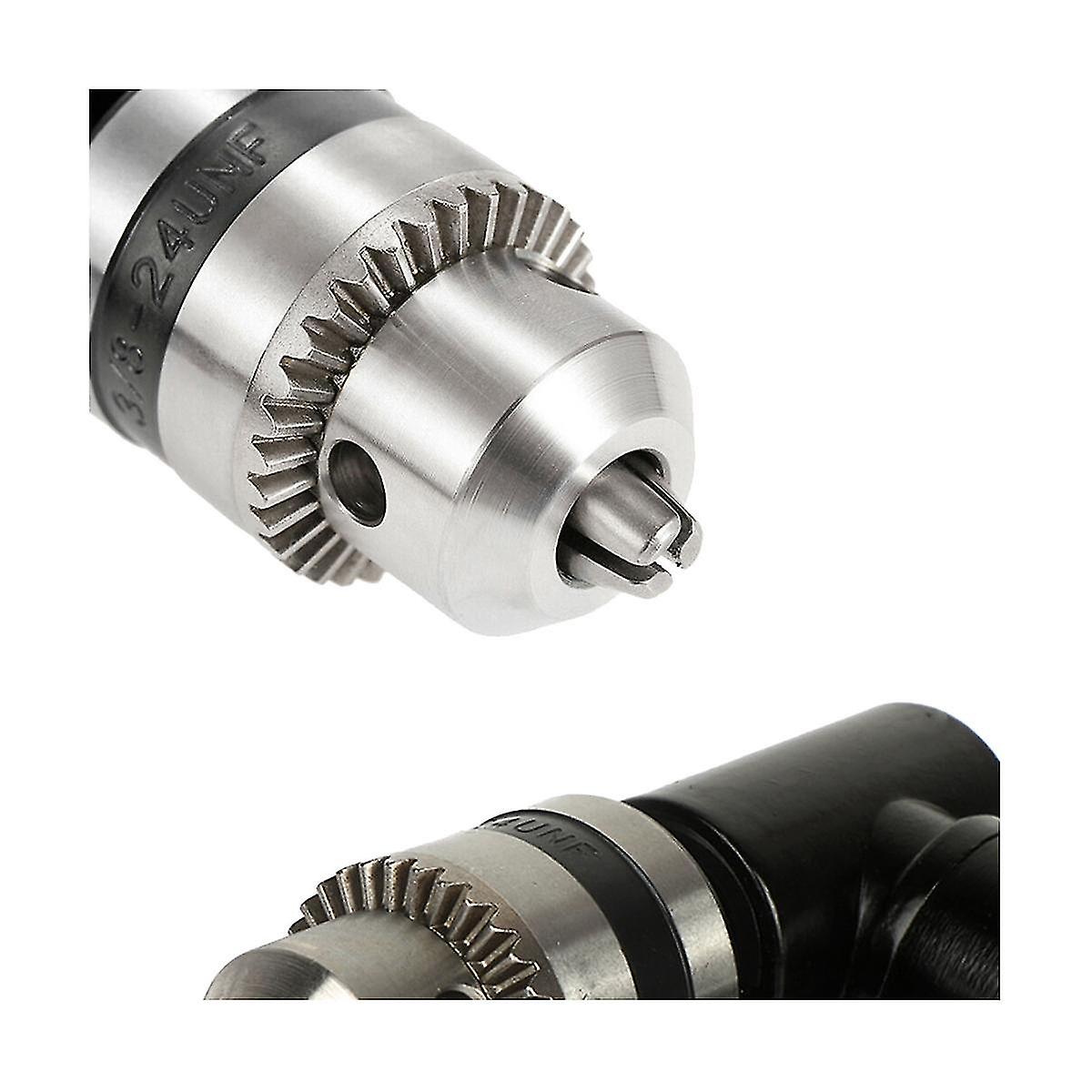 Right Angle Electric Drill Three- Chuck Corner Impact Drill Right Angle Bend Extension Adaptor Iro