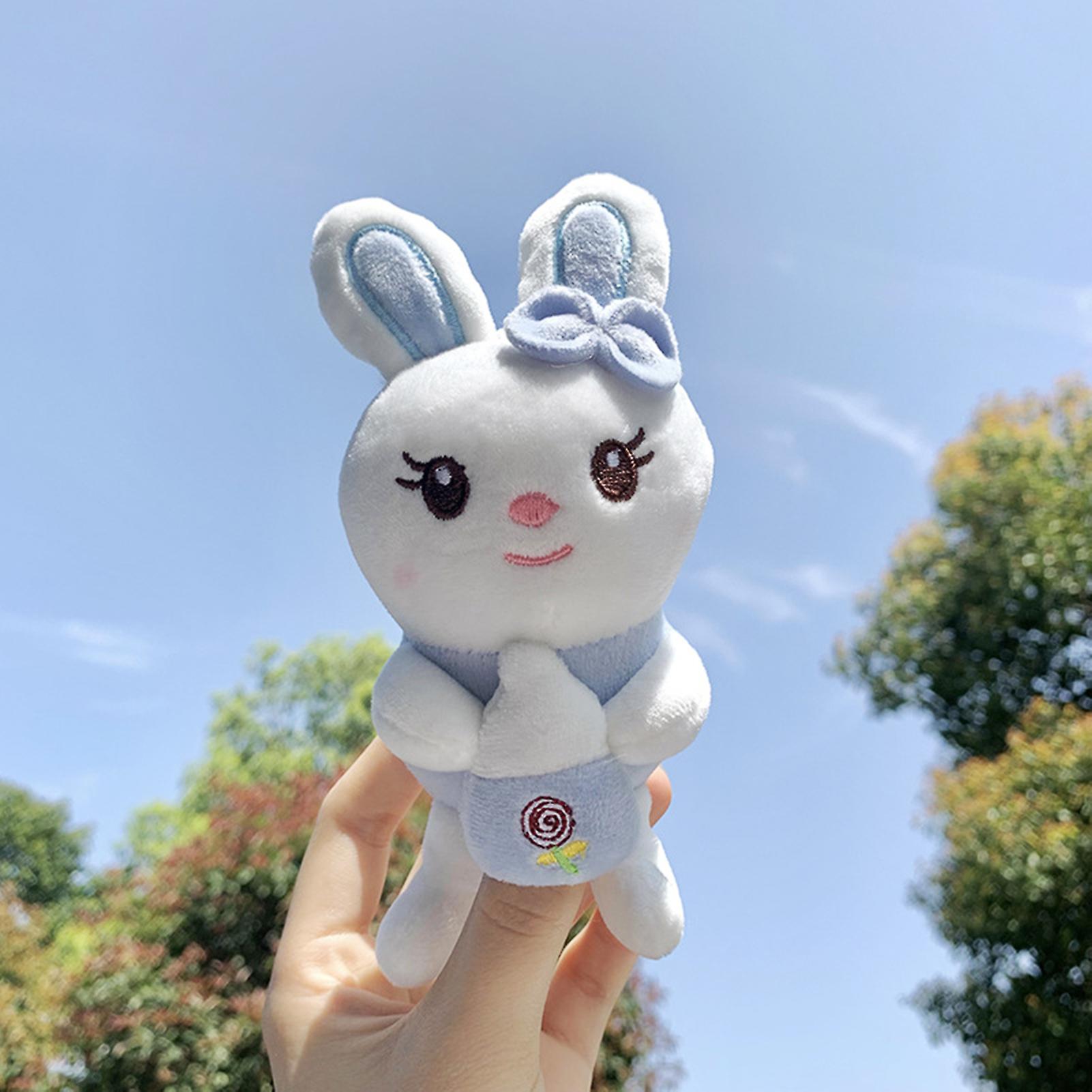 Stuffed Rabbit Plush Keychain Toy Creative And Simulated Soft Doll For Crossbody Bag Pendant