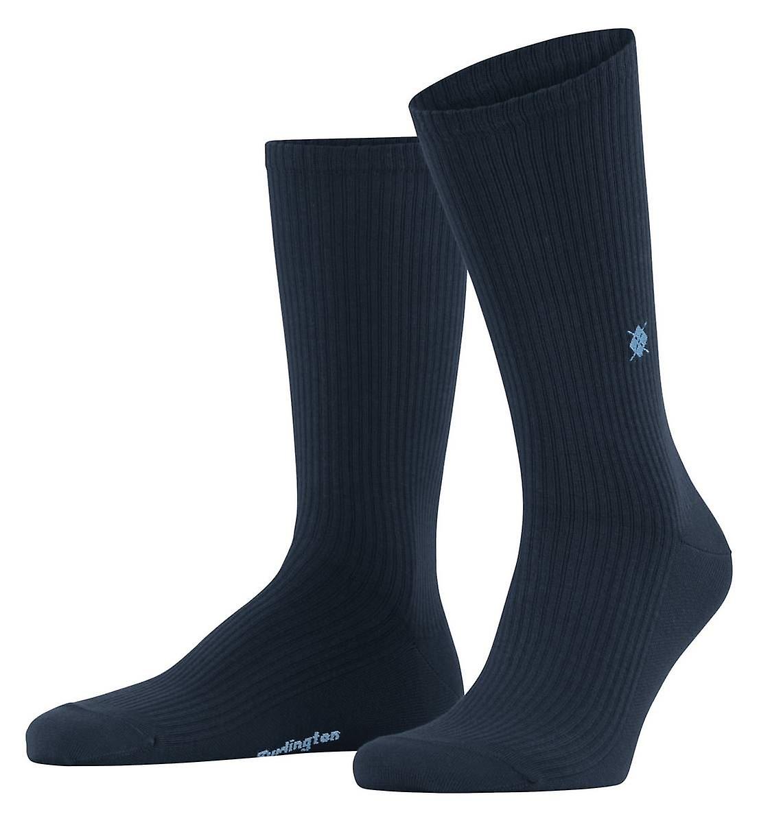 Burlington Boston Socks - Marine Navy
