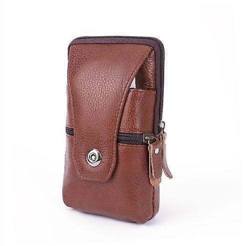 Cell Phone Waist Belt Holster Loop Pack Bag PU Leather Pouch Wallet Case Cover