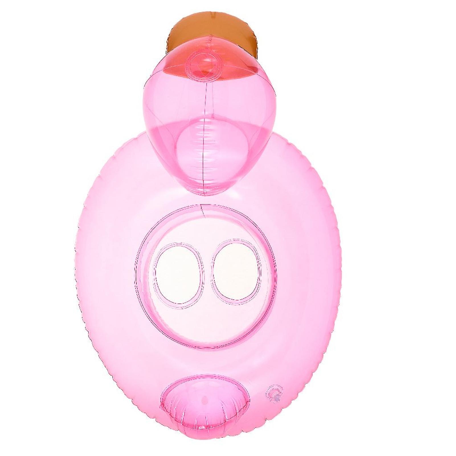 Children's Inflatable Underarm Swim Ring Transparent Duck Swimming Pool Toy