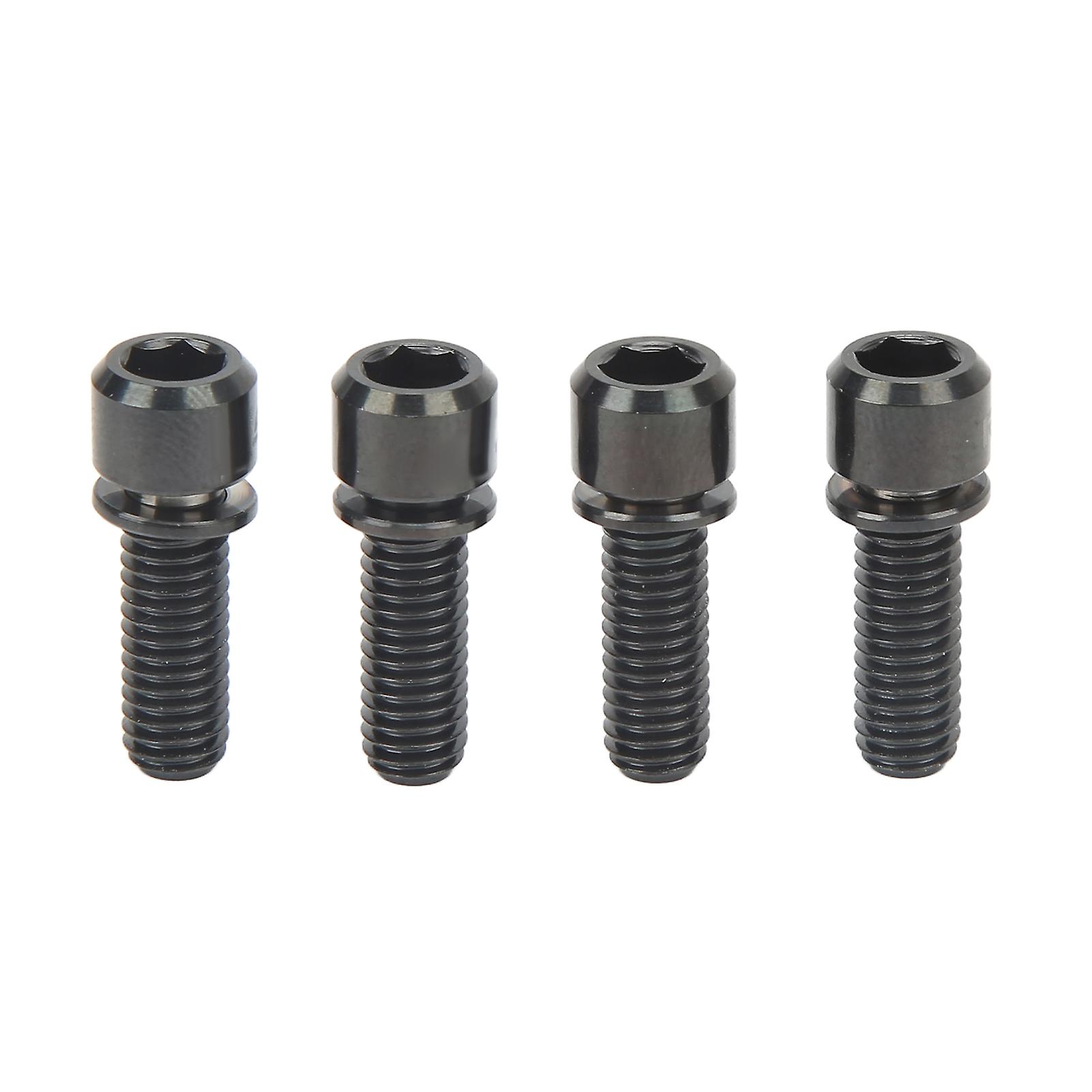 4 pcs levier de frein de vélo vis fixes M6x18mm alliage de titane résistance à la rouille vis de vél