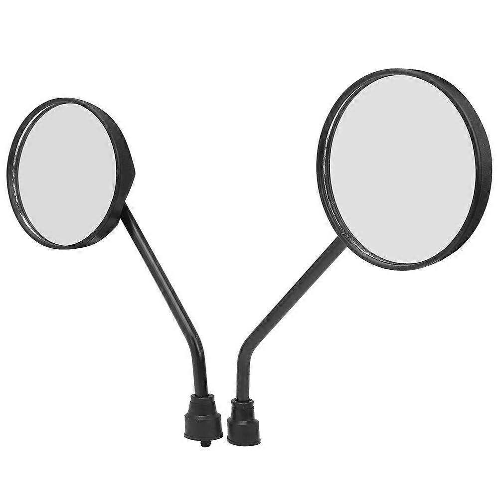 2 Pcs Safety Rearview Mirror Plastic Frame for Electric Vehicle Motorcycle Easy Install Back View Mirror