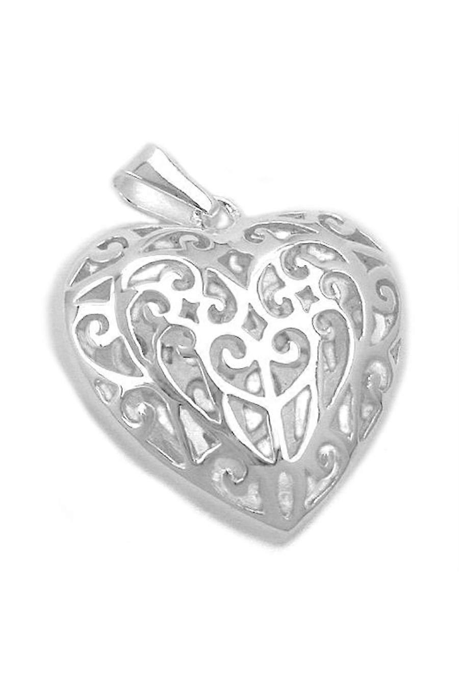 Pendant Filigree Heart Silver 925 - Gl92828