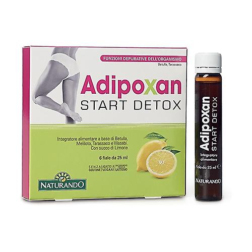 Adipoxan start cleansing detox 6 vials of 25ml