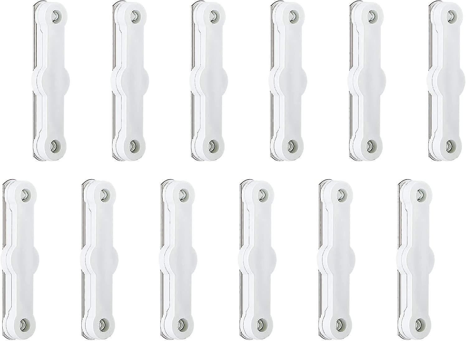 12 Pcs For Window Mosquito Net Fastener, Window Fly Screen Clips No Drilling, Balcony Door Skylight 