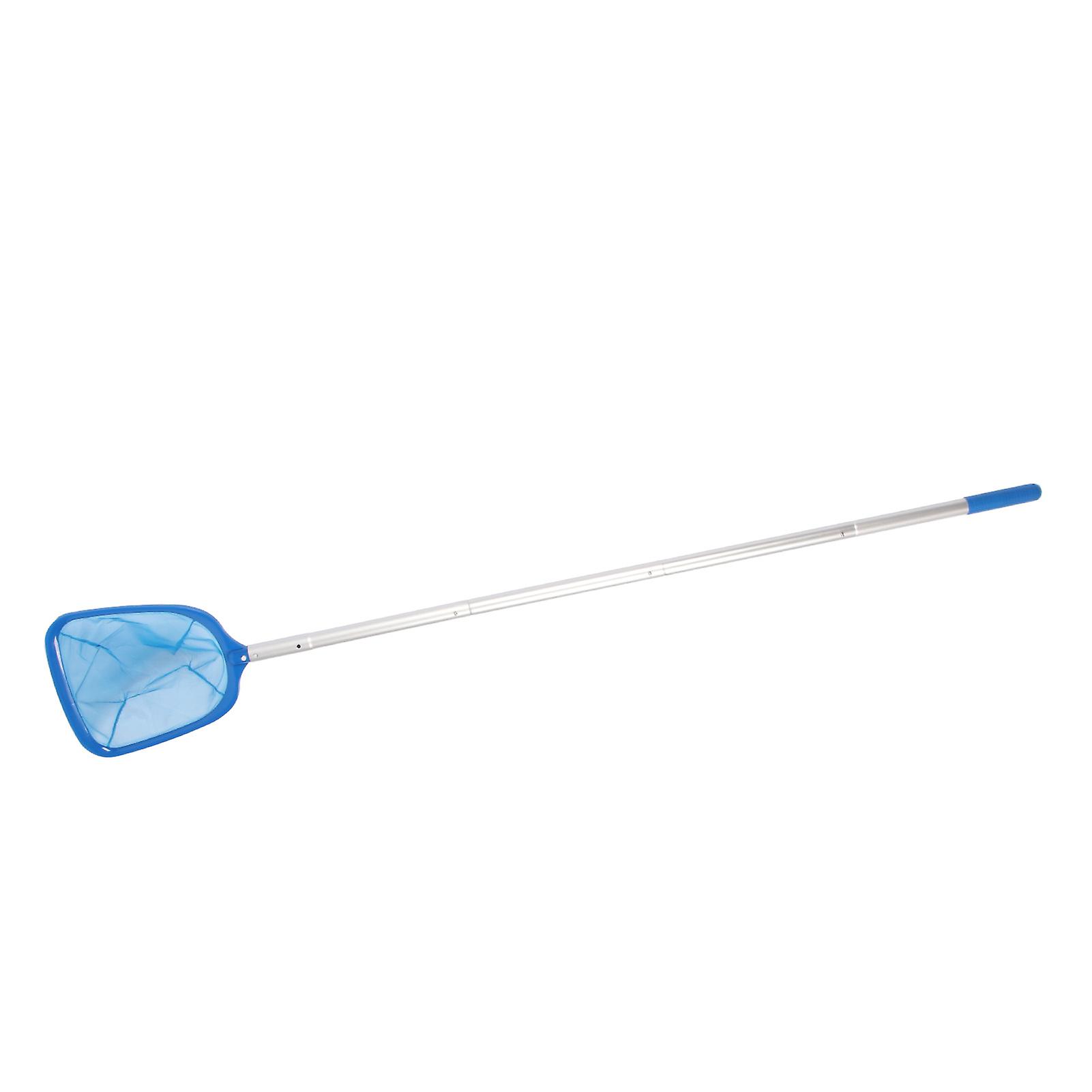 Pool Skimmer Net Reinforced Frame Large Opening Swimming Pool Cleaning Net with Long Poles for Spa Pond Swimming Pool