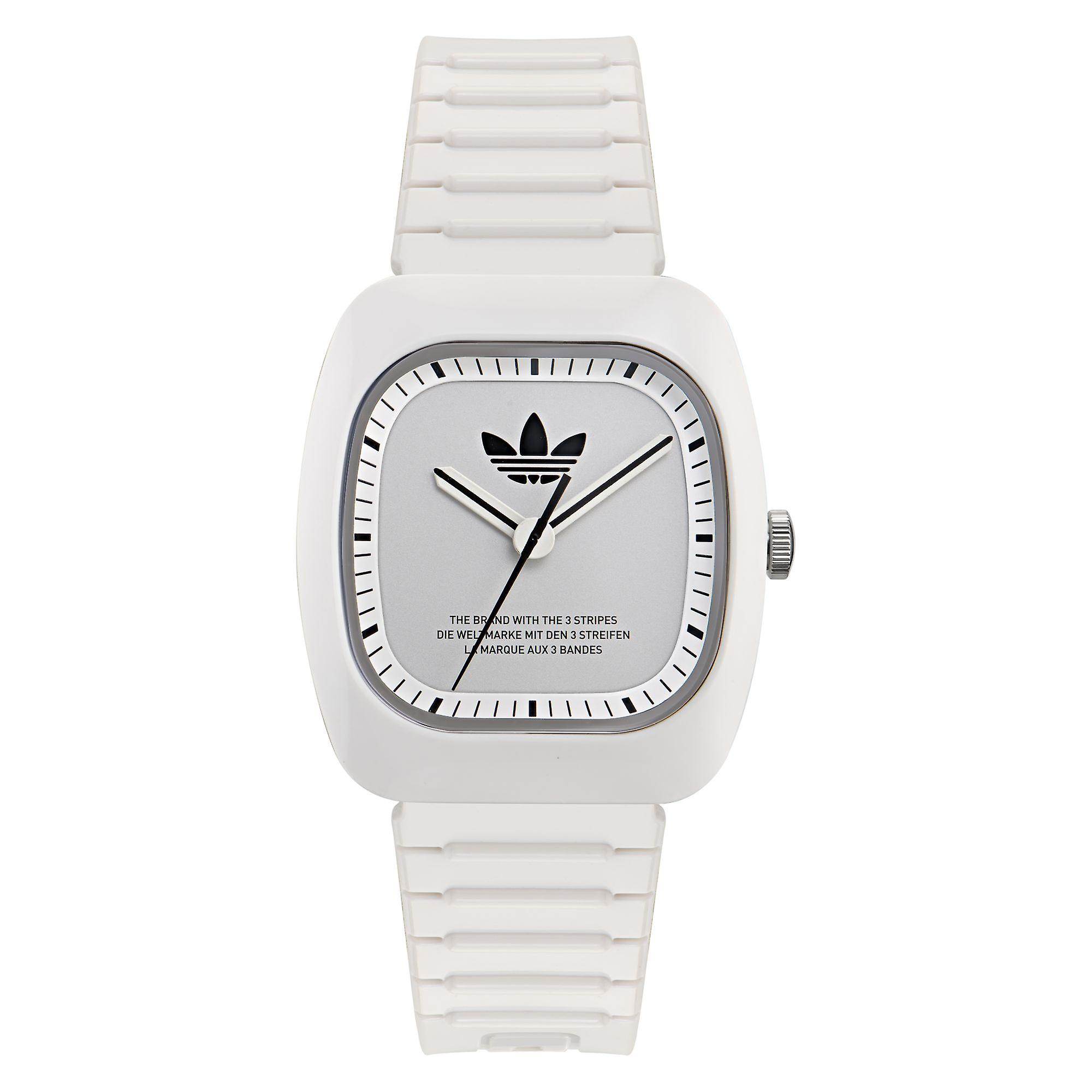 Adidas Unisex Watch RETRO WAVE ONE Ceramic White AOSY24030