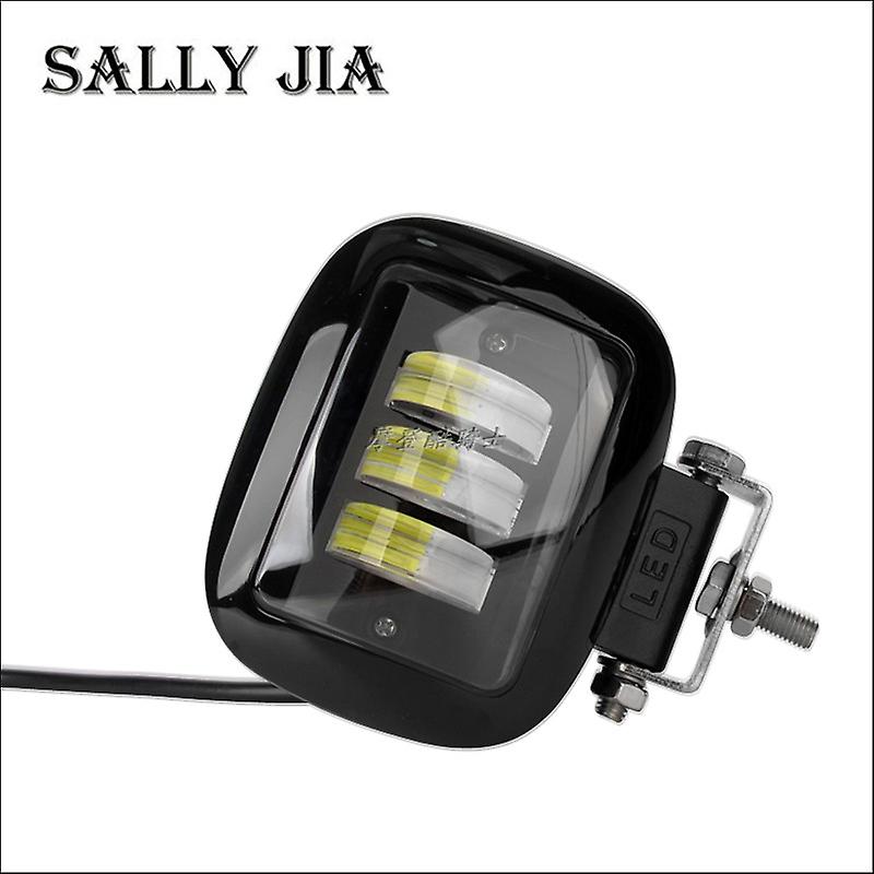 Car Dragon LED Work Light Wrangler 30W Round Square Motorcycle Front Bar Lens Auxiliary Light Spotlight