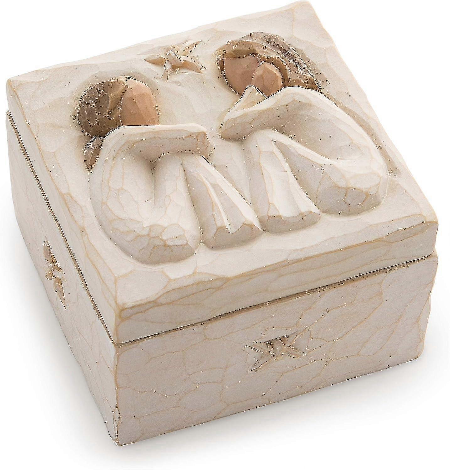 Friendship, Sculpted Hand-painted Keepsake Box