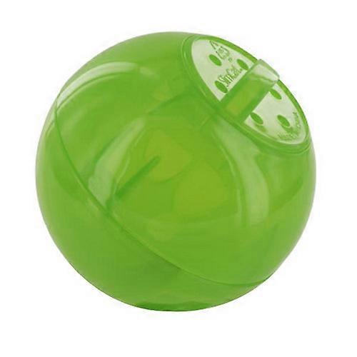 ペットセーフスリムキャットフードディスペンサー猫のおもちゃグリーン、1コ