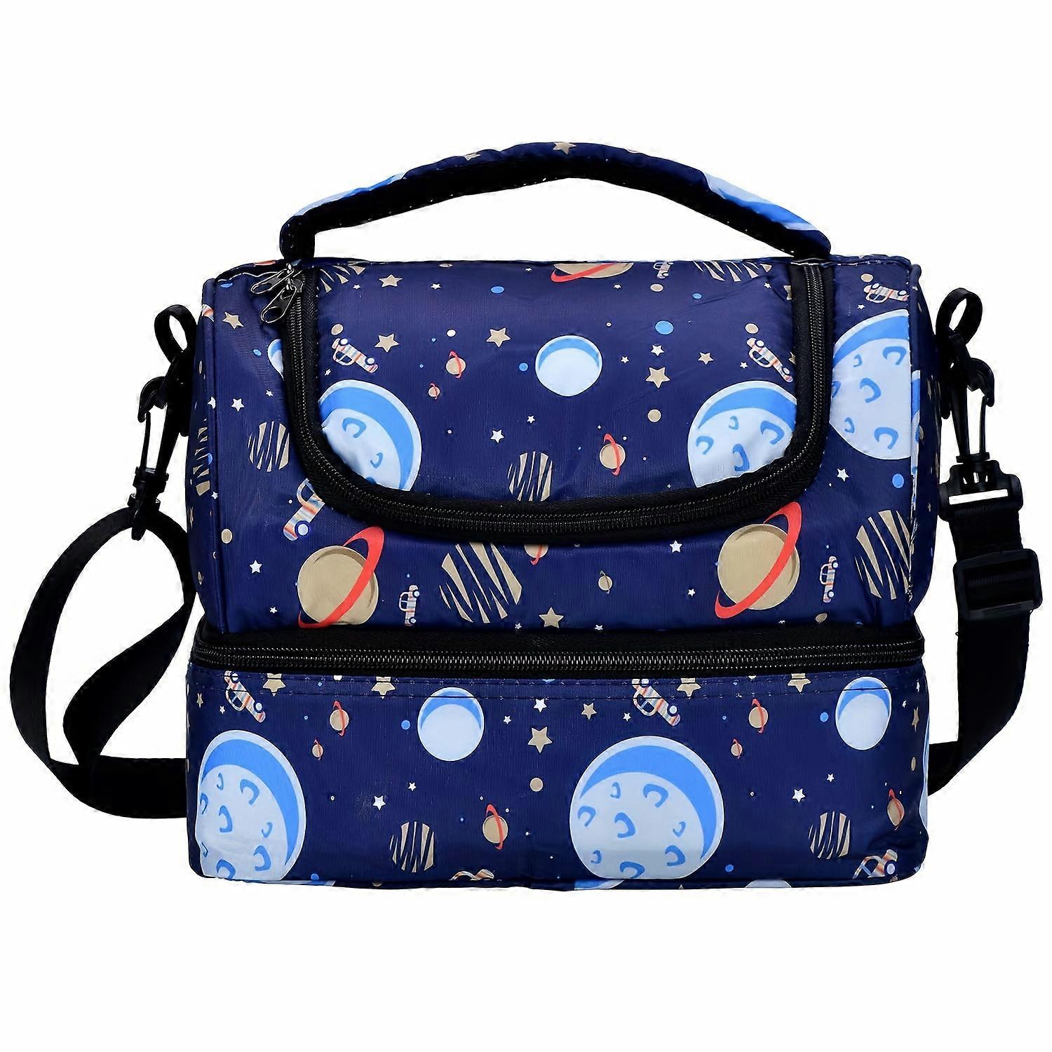 Reusable Insulated Cooler Tote Bag - Premium Thermal Lunch Box with Leakproof Lining, Adjustable Shoulder Strap, and Organizer - Perfect for Office, P