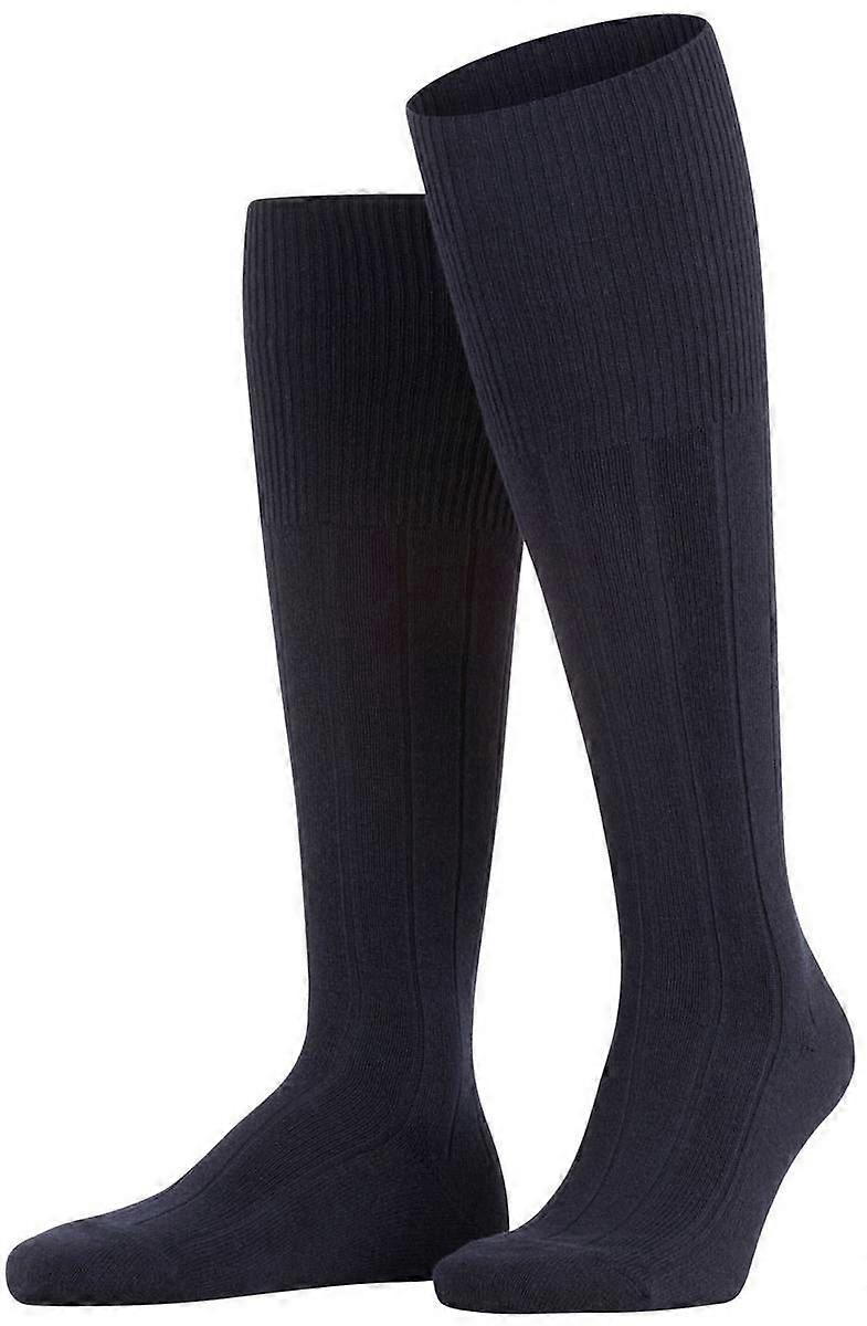 Falke Lhasa Rib Knee High Socks - Dark Navy