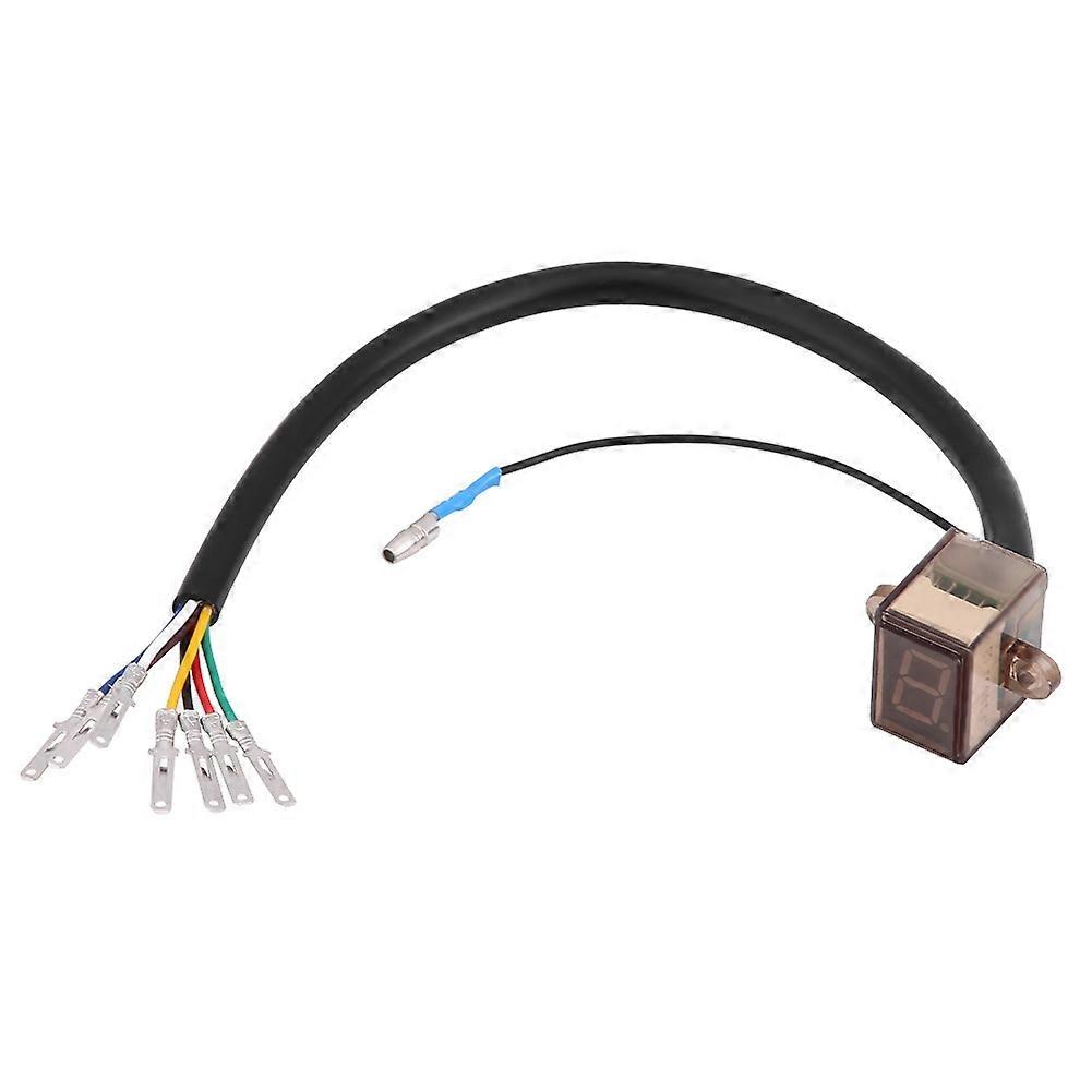 Universal Motorcycle 6 Speed Digital Gear Indicator Shift Lever Sensors Gear Display