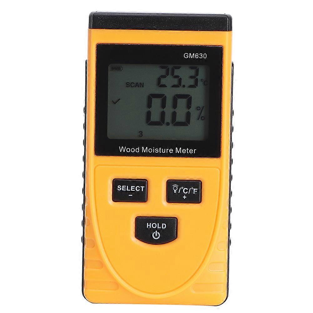 Digital Dislplay Handhold Wood Moisture Meter Damp Detector Hygrometer Tester Sensor
