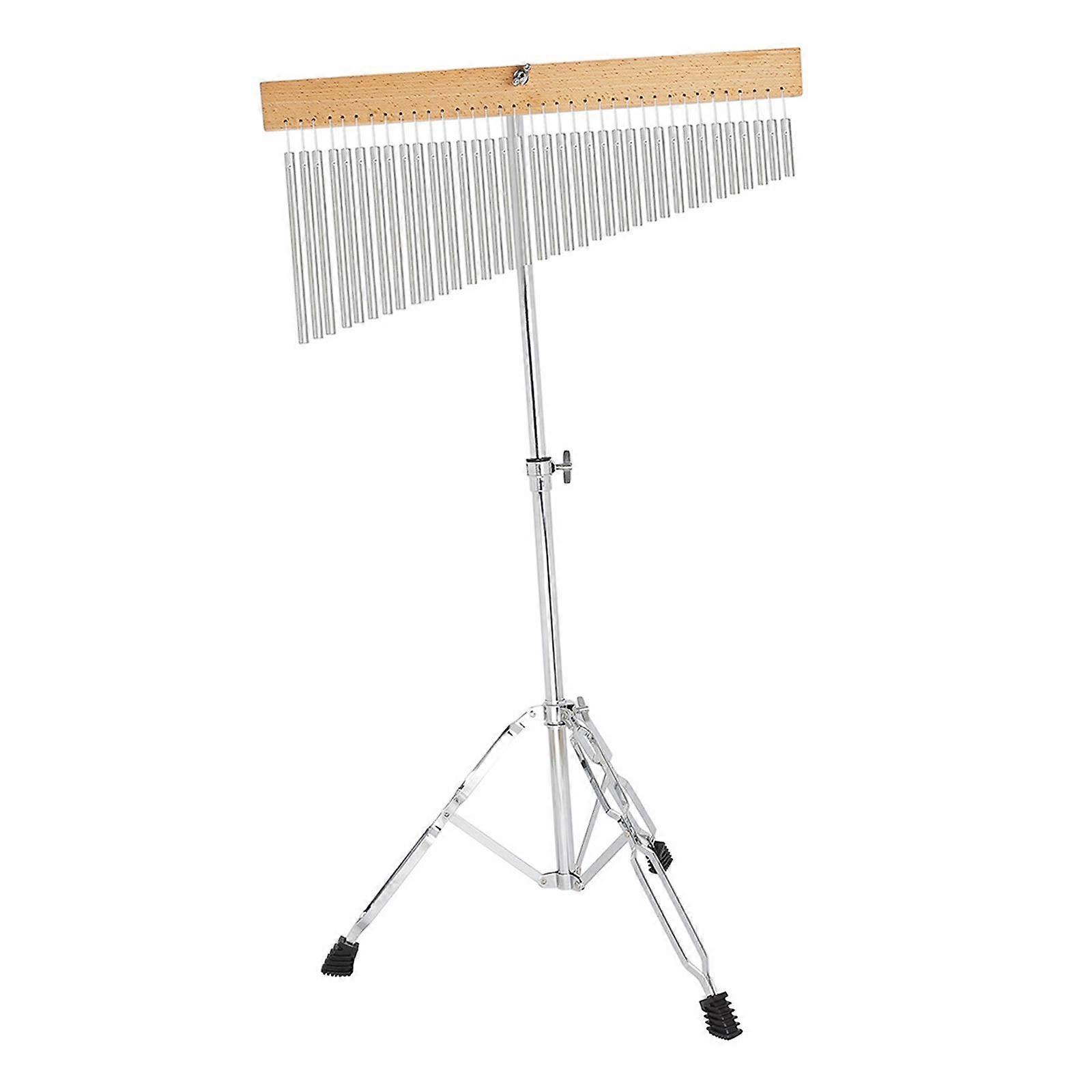 36 Note Single Row Wind Chimes with Stick Wind Chime Bell for Classroom Kids