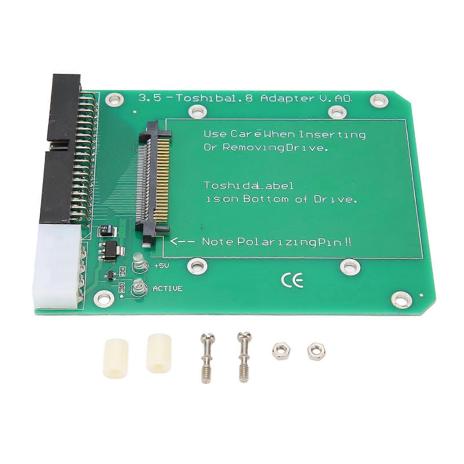 IDE Laptop SSD Adapter Card Professional PCB 50pin 1,8 polegadas IDE para 40 pinos 3,5 polegadas IDE SSD Converter Adapter Card