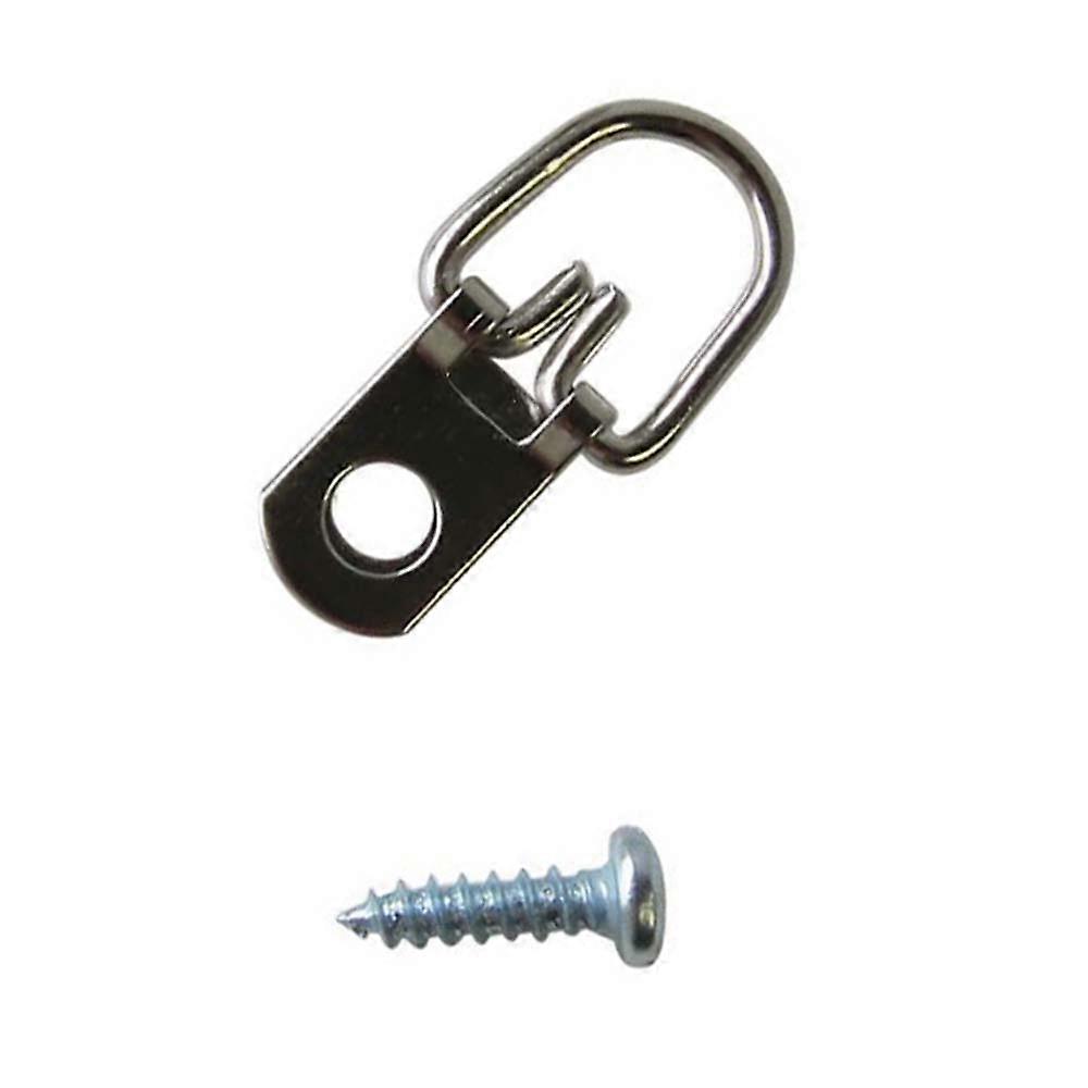Triangle Ring Picture Hangers with Screws , Pro Quality Triangle-Rings