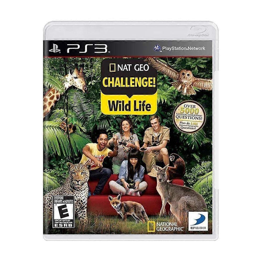 National Geographic Challenge Wild Life  Game -  - PAL - New & Sealed