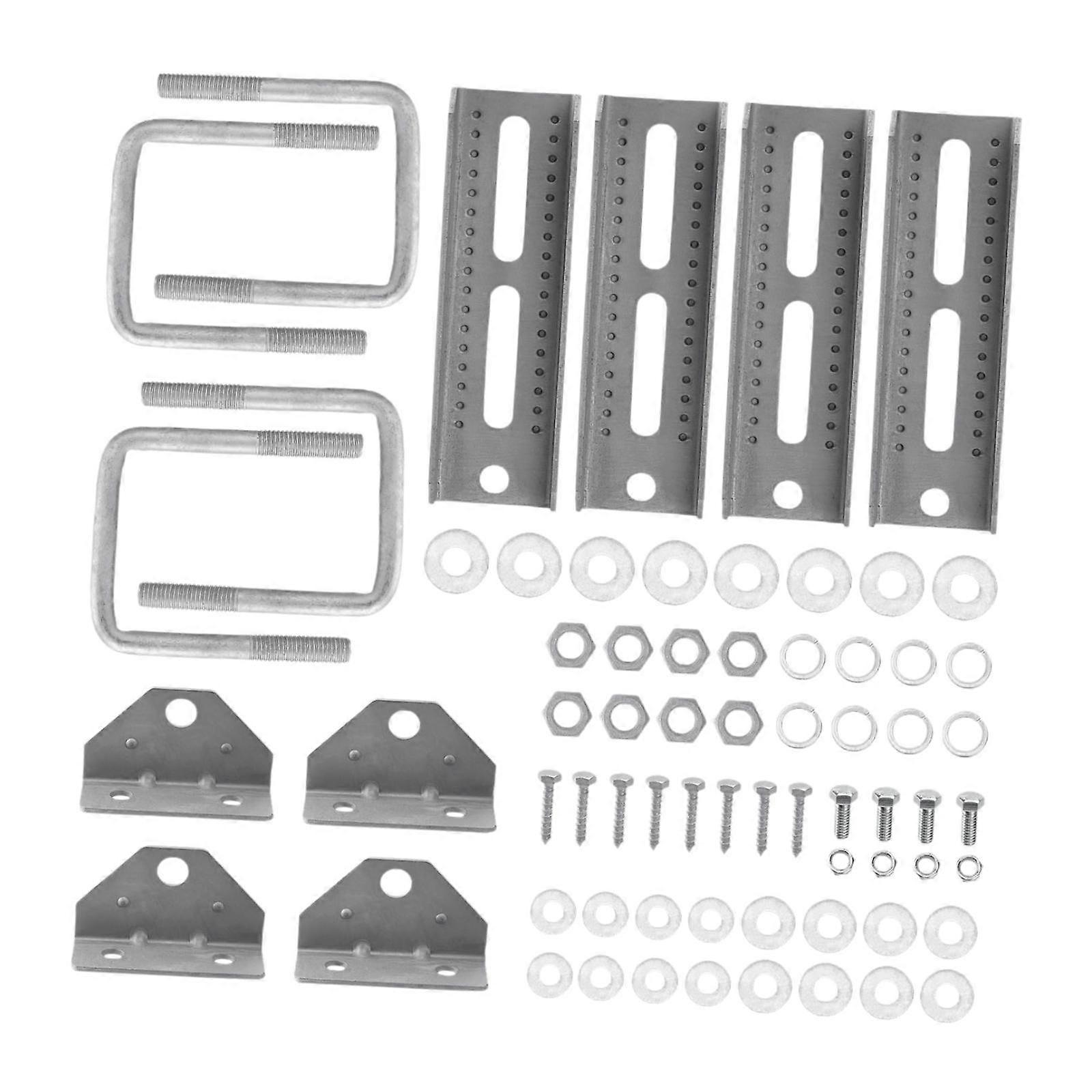 ערכת סוגר קומתיים מסתובב למעלה מספקת אביזרי נגרר לסירה עבור 3 "x3"
