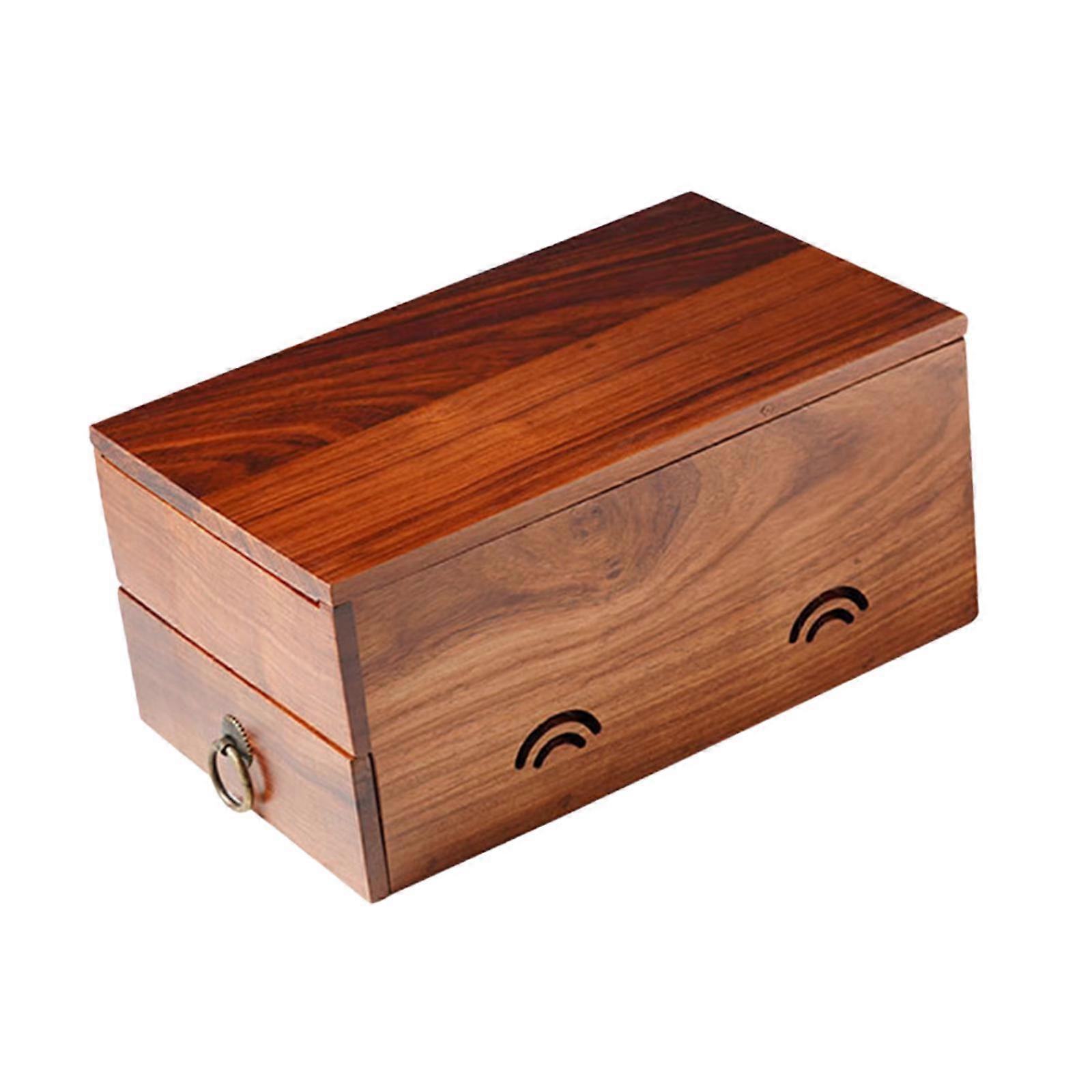 Steak Barbecue Box Portable Smoked Meat Case for Cooking Home Buffet 30 cmx15 cmx10 cm