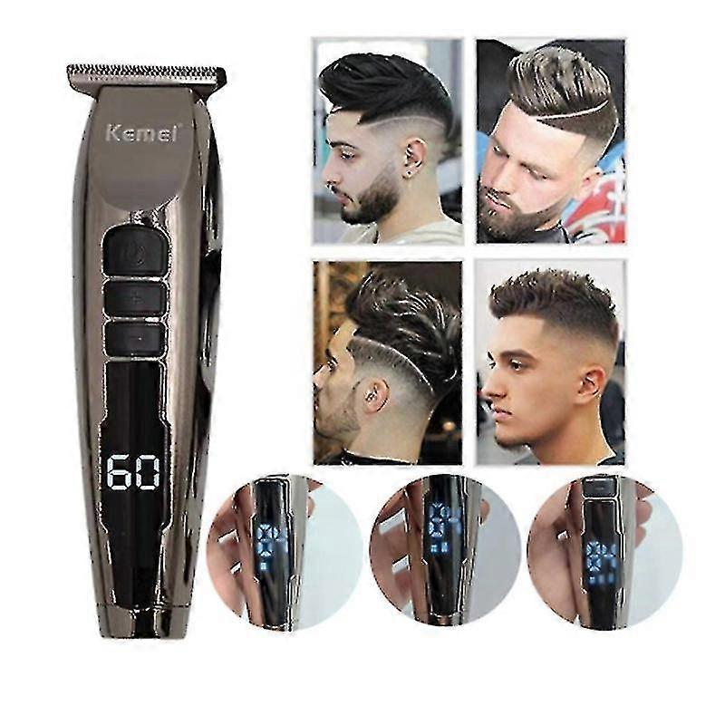 Tondeuse à cheveux électrique Fader Spécial Huile Auto-rasant Tête Carving Rasoir Fader Électrique Accueil