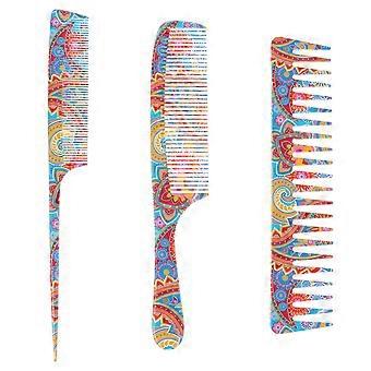3pcs Styling Combs Hairstyling Combs Hairdressing Combs Hair Combs ()