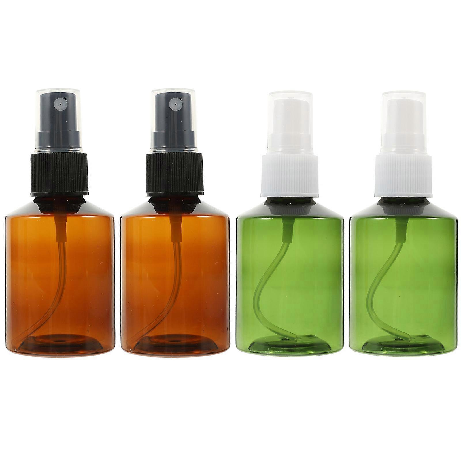 4 pcs Small Refillable Spray Bottle Empty Spray Bottle Plastic Spray Bottles for Liquid