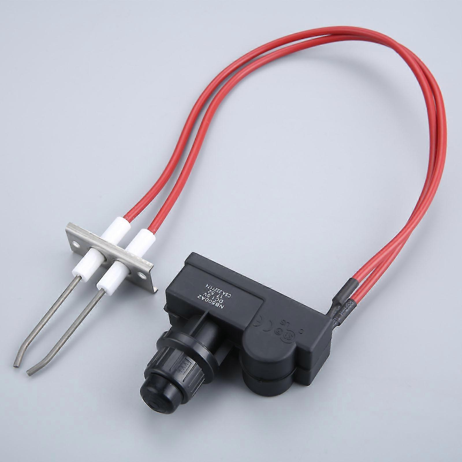 1kit Igniter With High Spark Plug Wire Length 450mm Each Double Ignition Sparks Fits Grillheaterwater Heaterburner Outdoor-Yvan