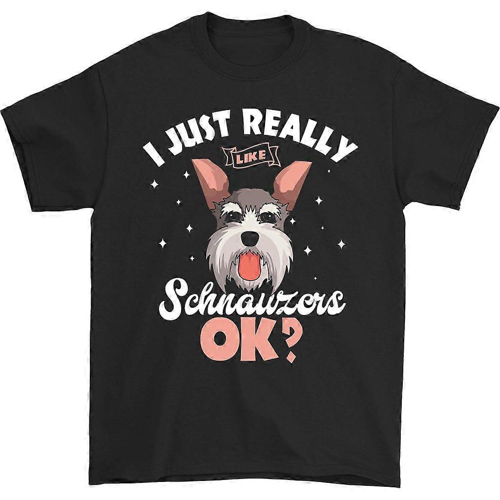 Tričko Schnauzer Ok se mi opravdu líbí