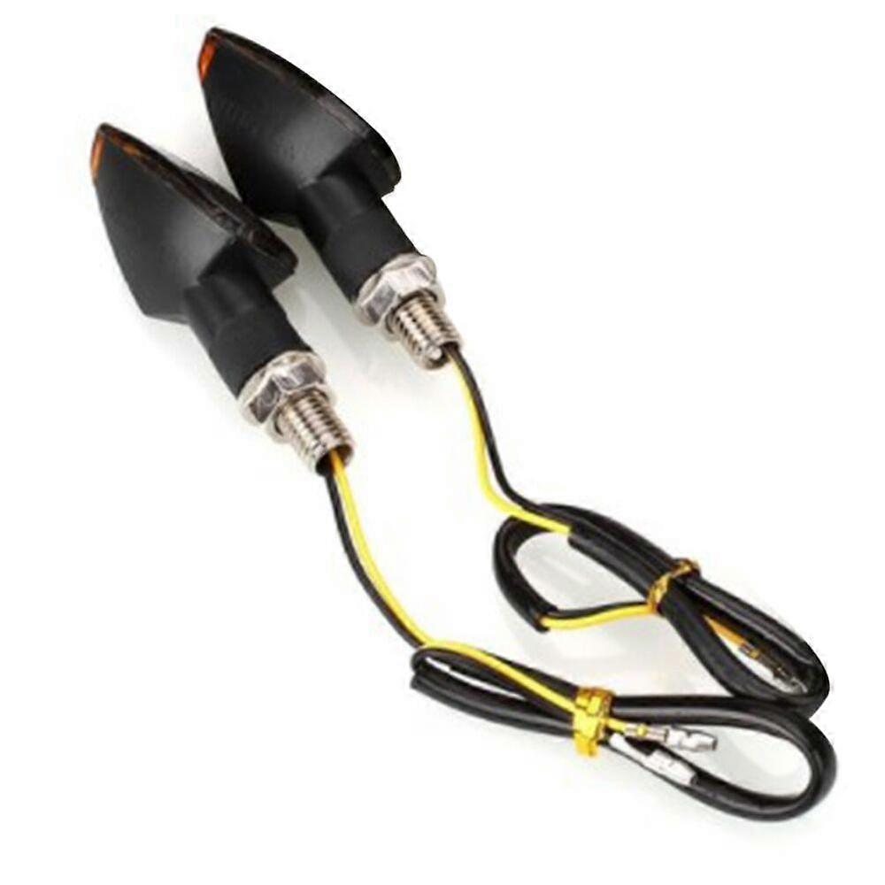 2Pcs/4Pcs Universal Motorcycle Turn Signals LED Light Blinker Flashing Tail Stop Signal Light Lamp
