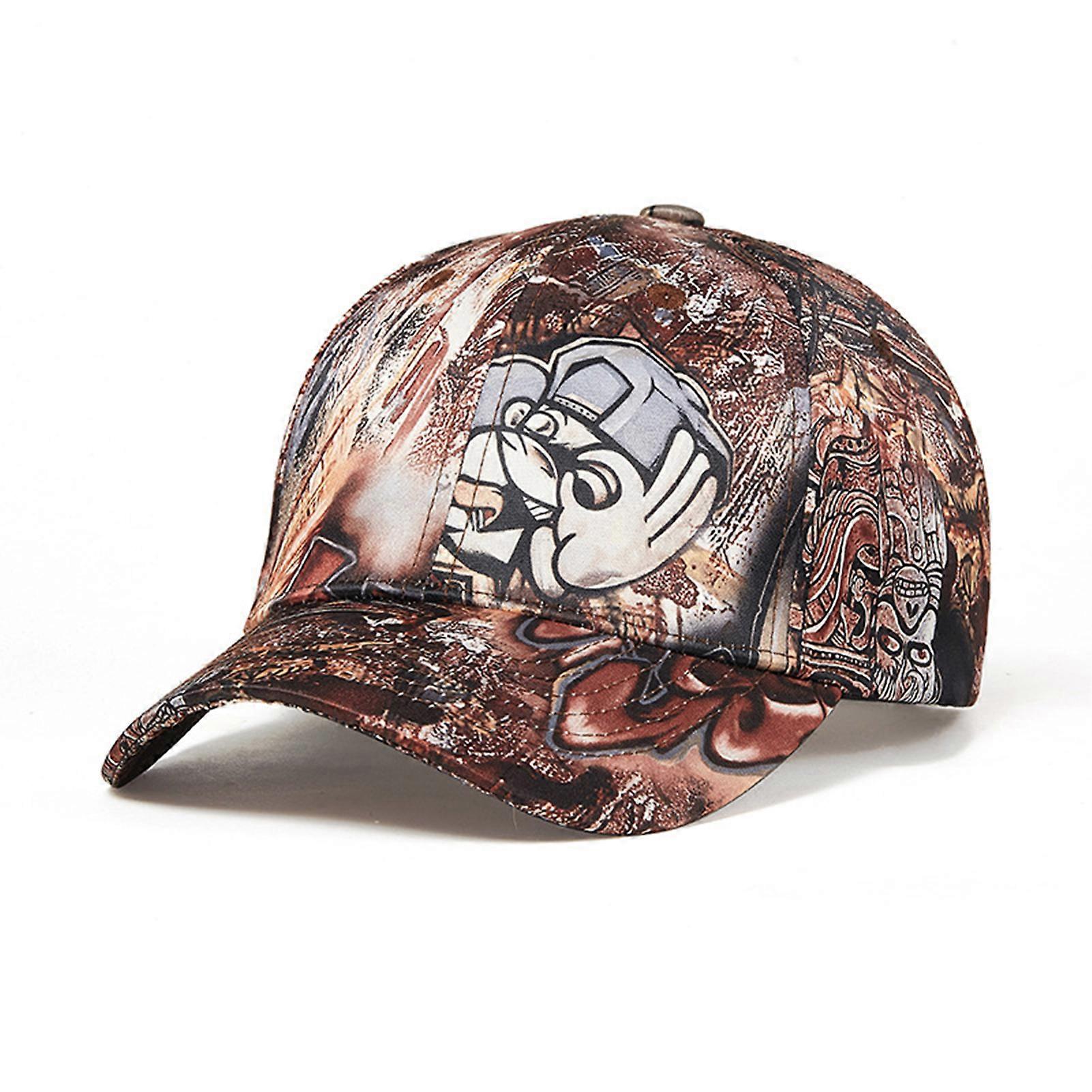 Abstract Graffiti Baseball Cap Adjustable Quick-drying Polyester Breathable Sun Hat for