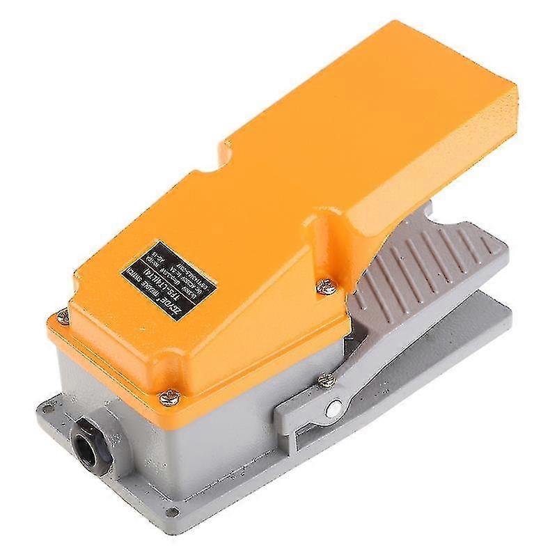 Lt4 Foot Switch Aluminium Case Treadle Pedal Switch For Machine Tool Control Sil