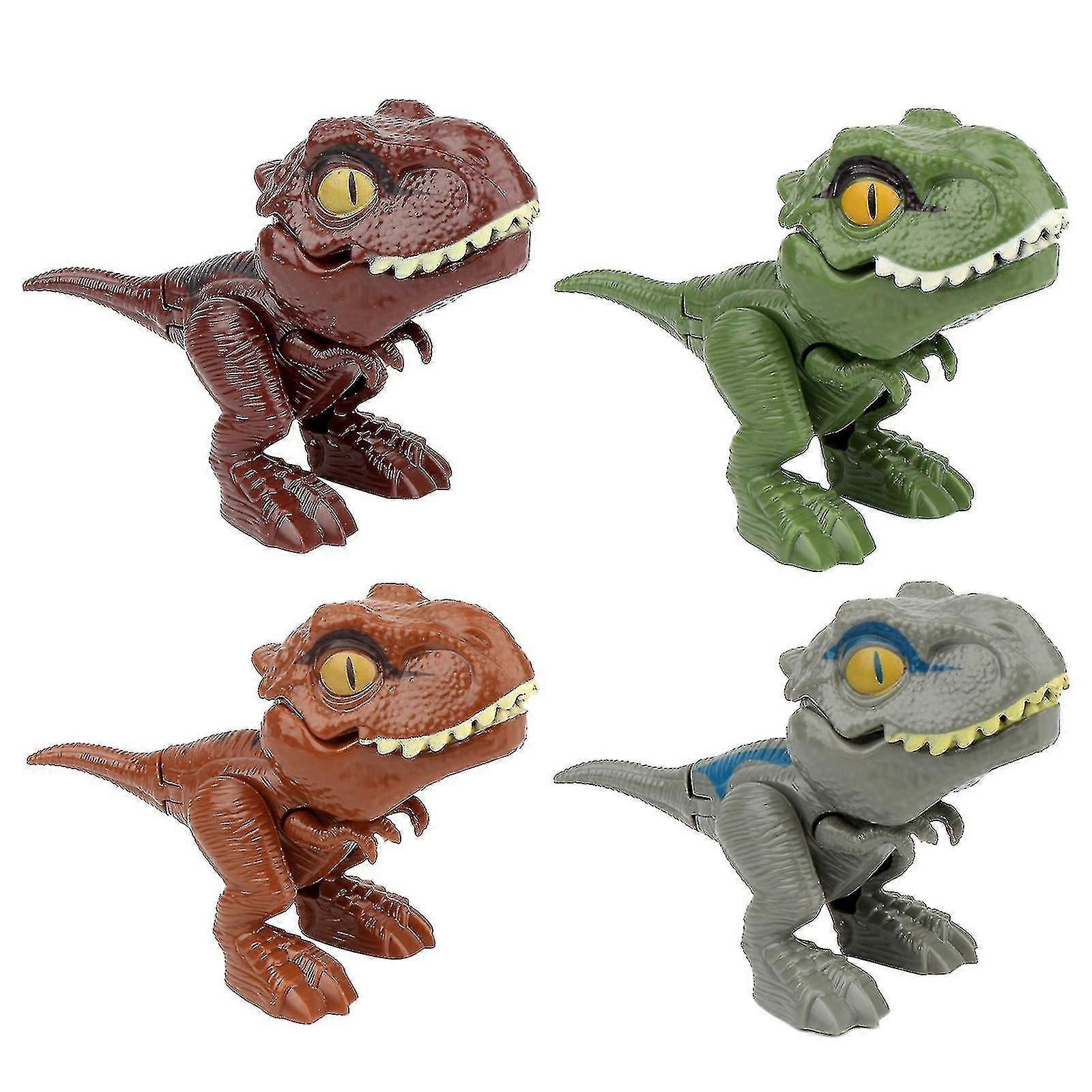 Sajy Finger Biting Dinosaur Joint Movable Tyrannosauru Simulation Dinosaur Model Toy