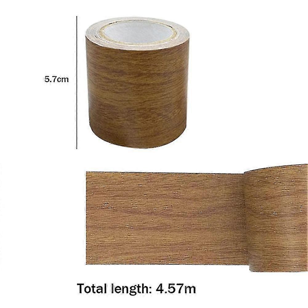 Woodgrain Repair Tape Patch Wood Textured Furniture Adhesive Tape Strong Stickiness Waterproof