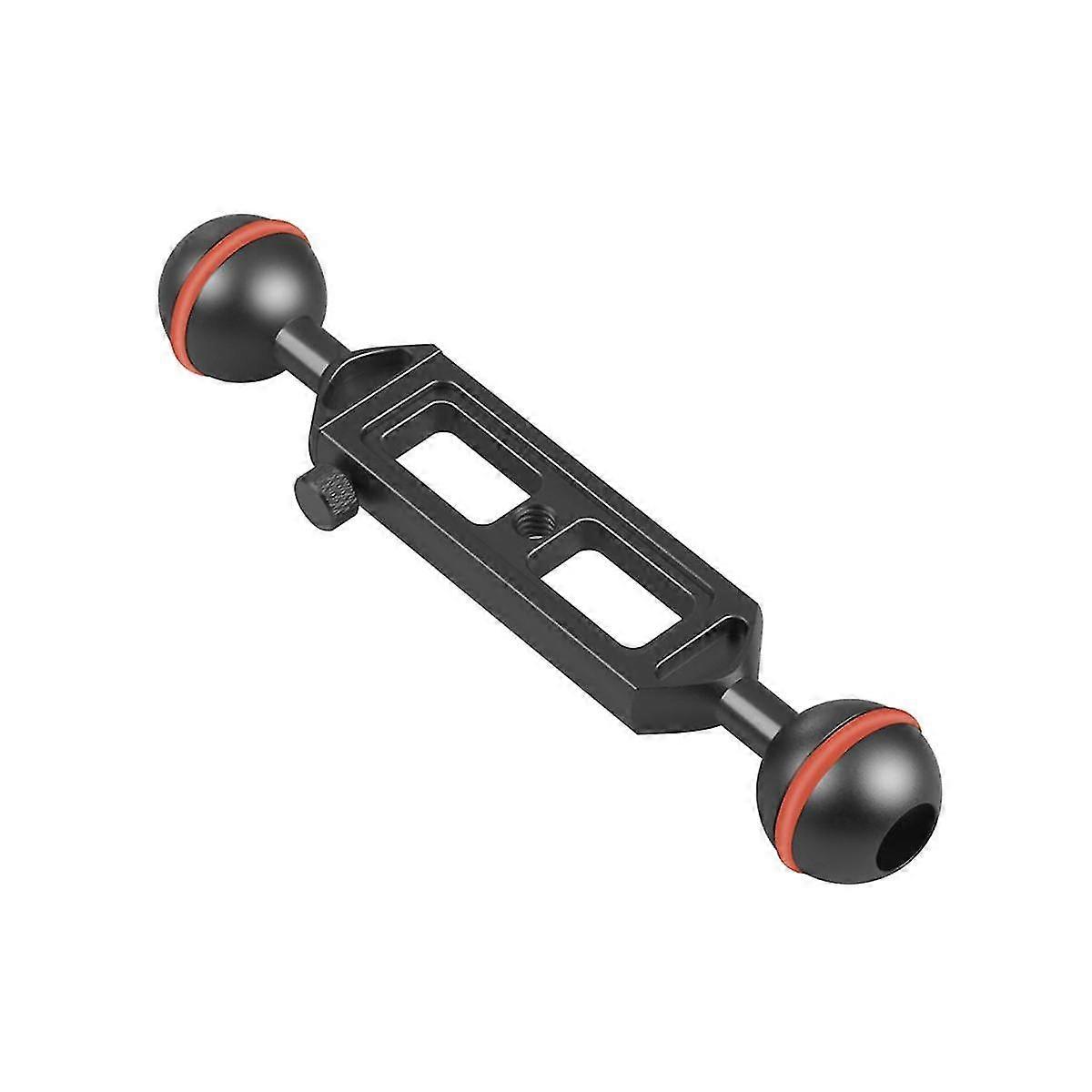 Extendable Arm Mount Holder 20cm Adjustable Length With Ballhead 25mm Diameter 1/4 Inch Screw Hole