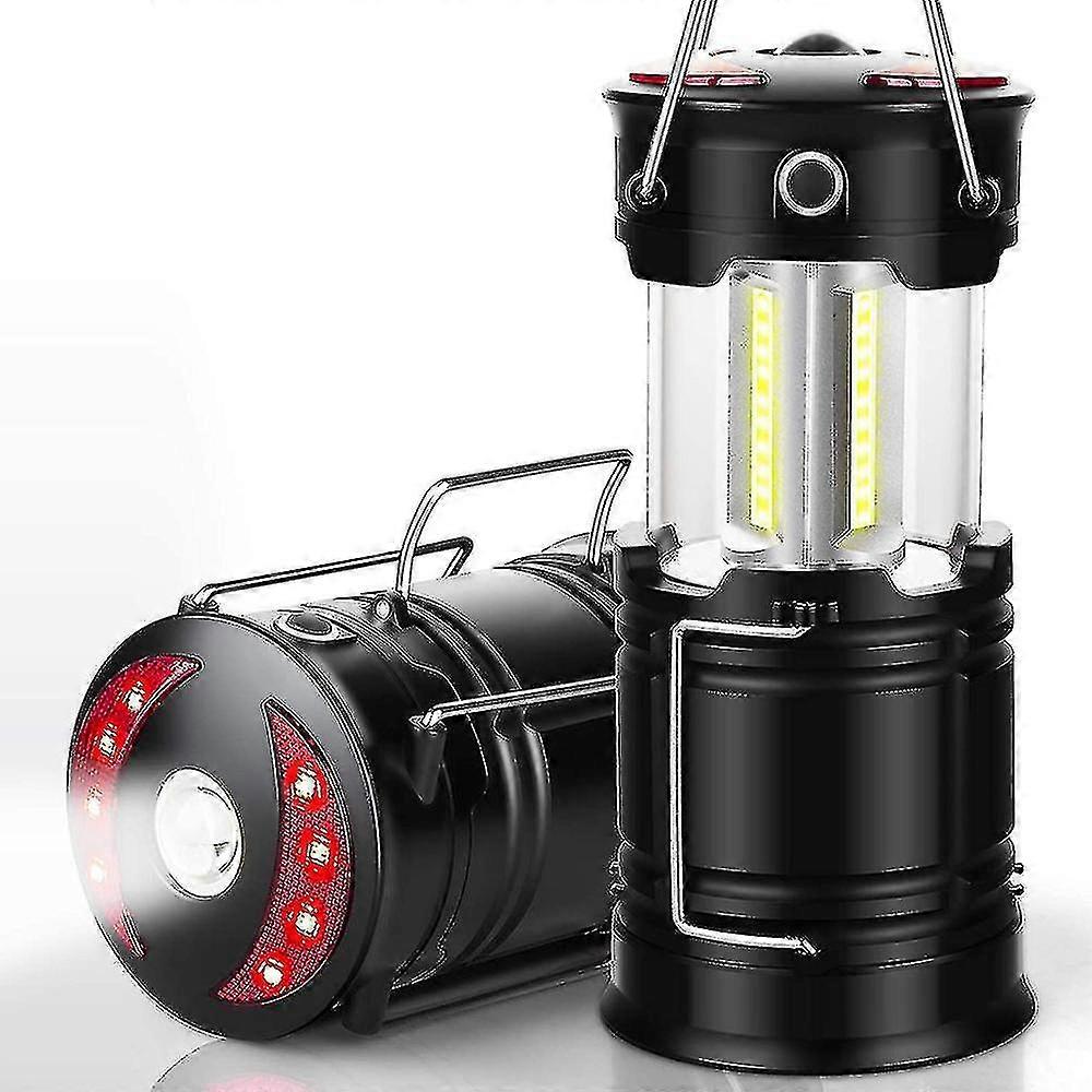 Camping Rechargeable Led Lanterns With Flashlight And Magnetic Base