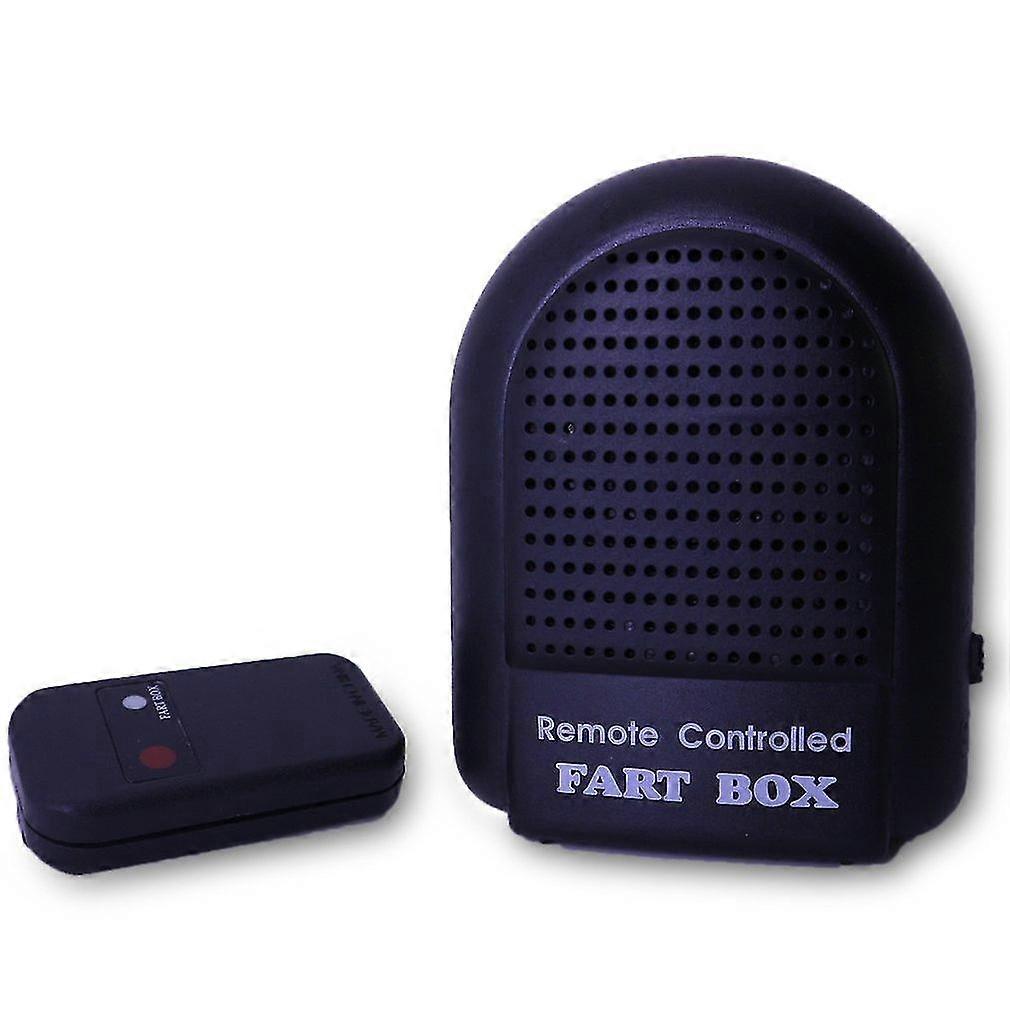 Funny Tricky Electronic Remote Fart Box Gift Series Control Woody Authentic-sounding Magnetic Fart Box