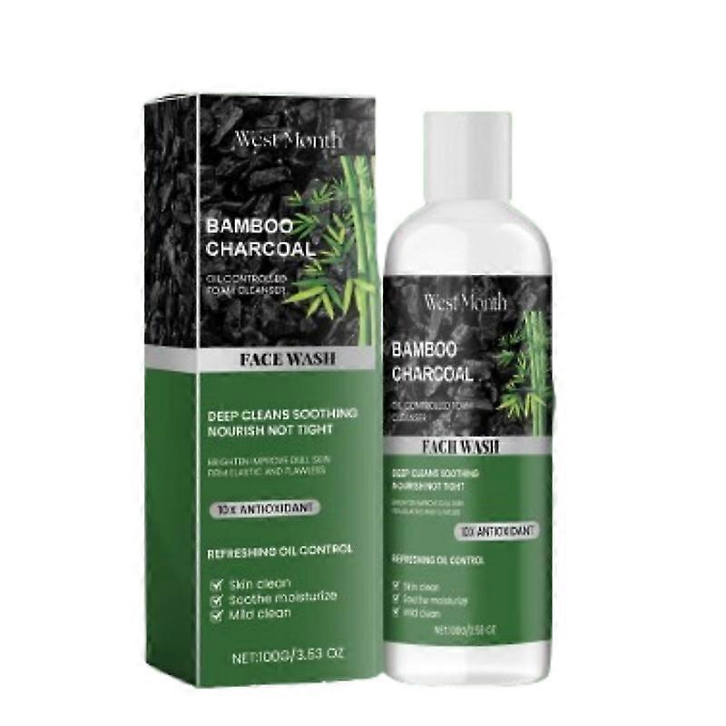 Antioxidant Charcoal Facial Cleanser for Deep Cleansing and Skin