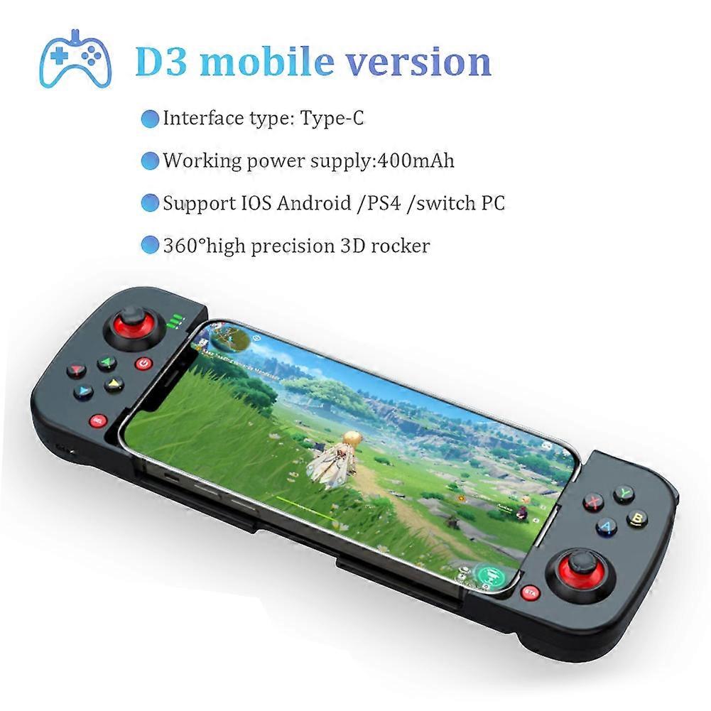 Mocute Gamepad 060 PUBG Controller Pour Téléphone Portable Ios Android Sans Fil Bluetooth